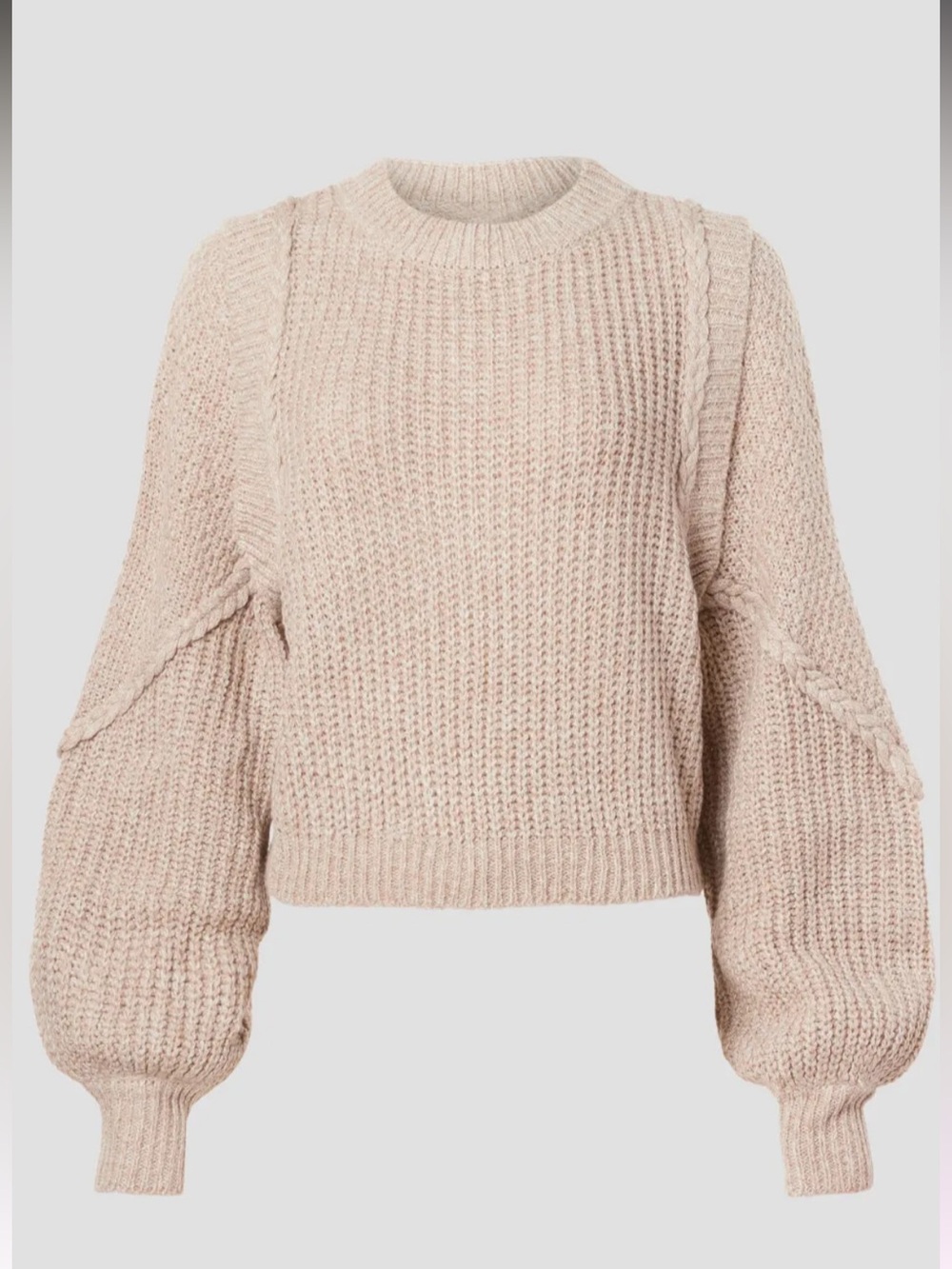 ROAM RTR Beige Lisbon Sweater $228 MSRP Size XL